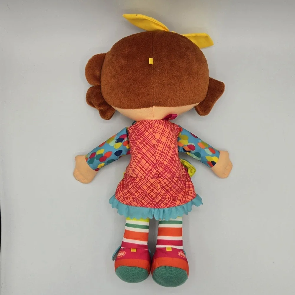 Hasbro Playskool Dressy Kids Girl‎ Soft Doll B1727 Activity Learn To Dress 14 in
